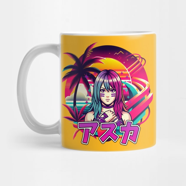 Asuka - WWE Sunset by Tiger Mountain Design Co.